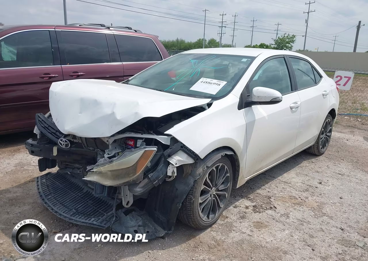 2016 Toyota Corolla S Plus VIN:5YFBURHE4GP392675 - 2