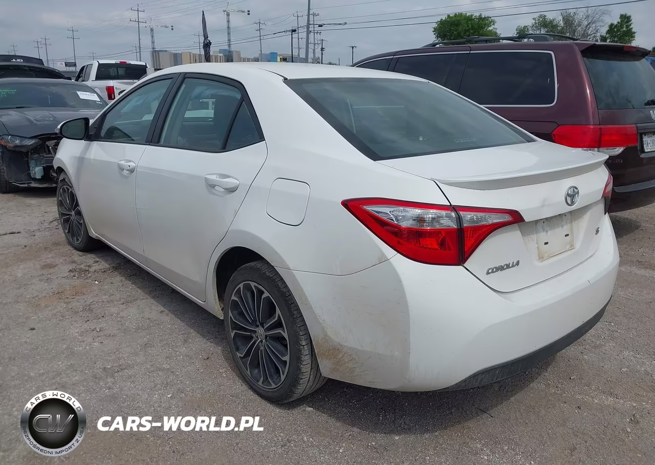 2016 Toyota Corolla S Plus VIN:5YFBURHE4GP392675 - 3
