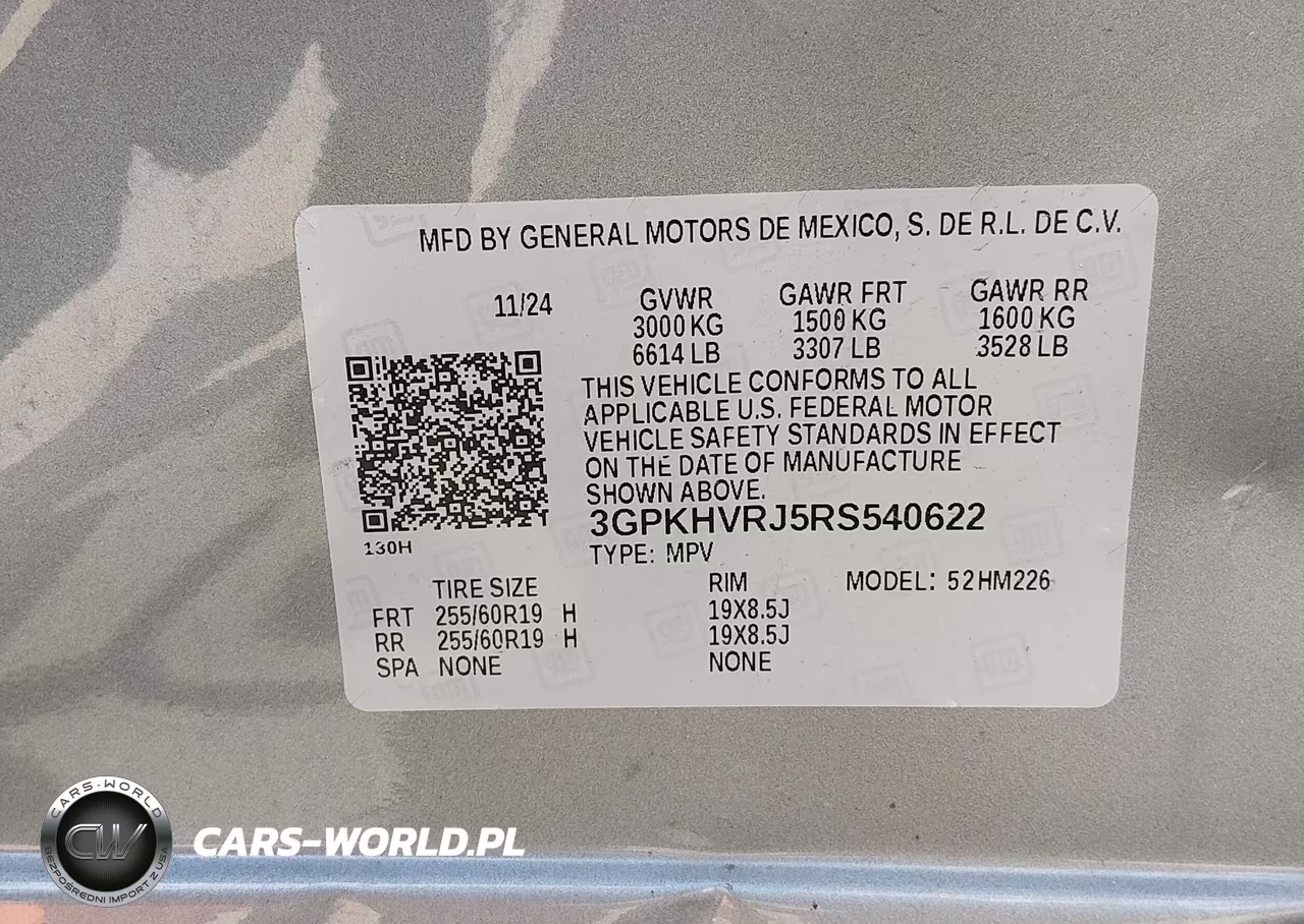 2024 Honda Prologue Ex VIN:3GPKHVRJ5RS540622 - 9