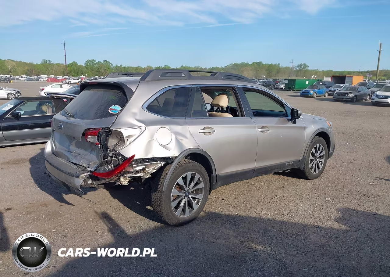 2015 Subaru Outback 2.5I Limited VIN:4S4BSALC1F3323474 - 4