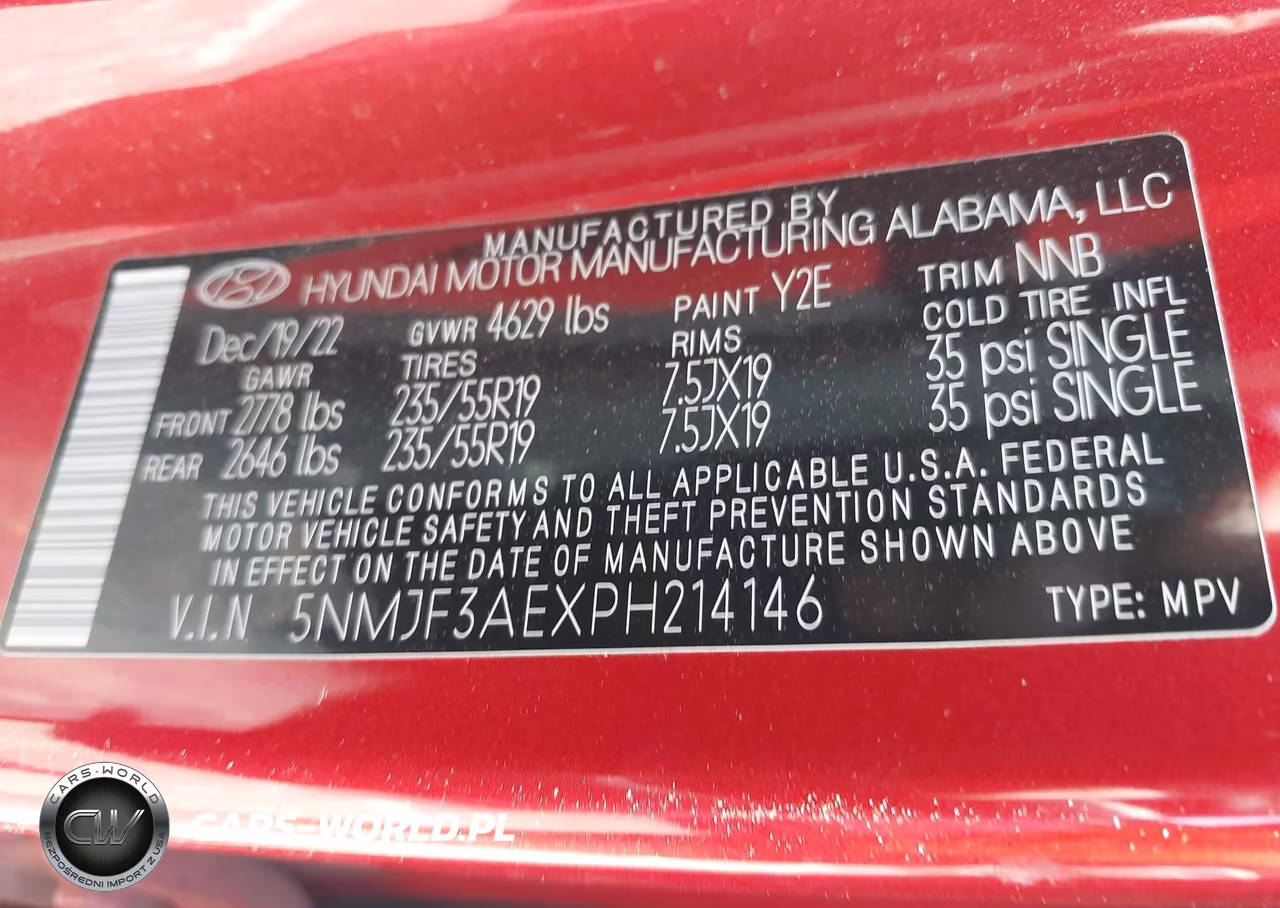 2023 Hyundai Tucson Sel VIN:5NMJF3AEXPH214146 - 9