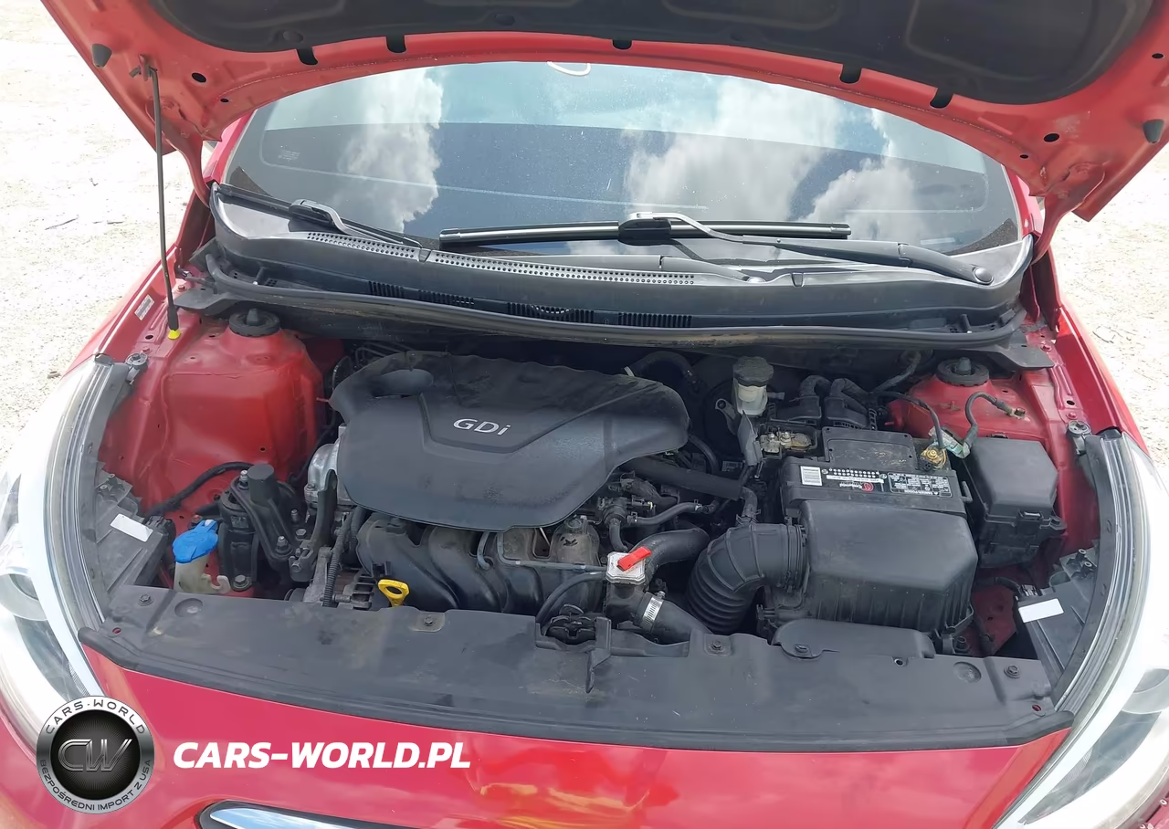 2014 Hyundai Accent Gls VIN:KMHCU4AE4EU624608 - 10