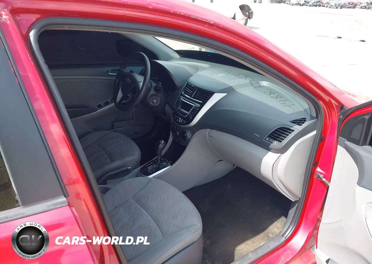 2014 Hyundai Accent Gls VIN:KMHCU4AE4EU624608 - 5