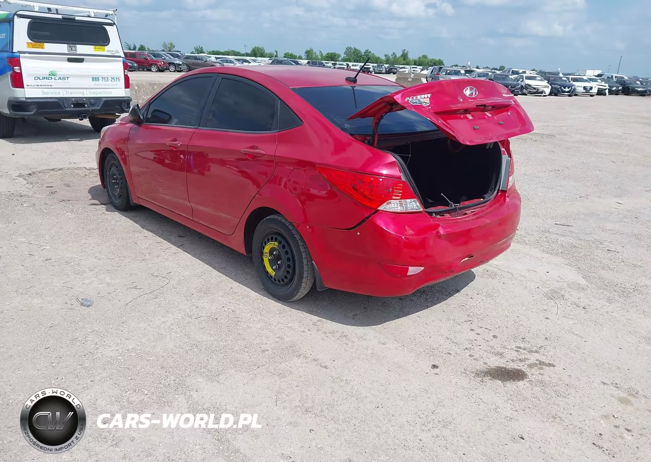 2014 Hyundai Accent Gls VIN:KMHCU4AE4EU624608 - 6