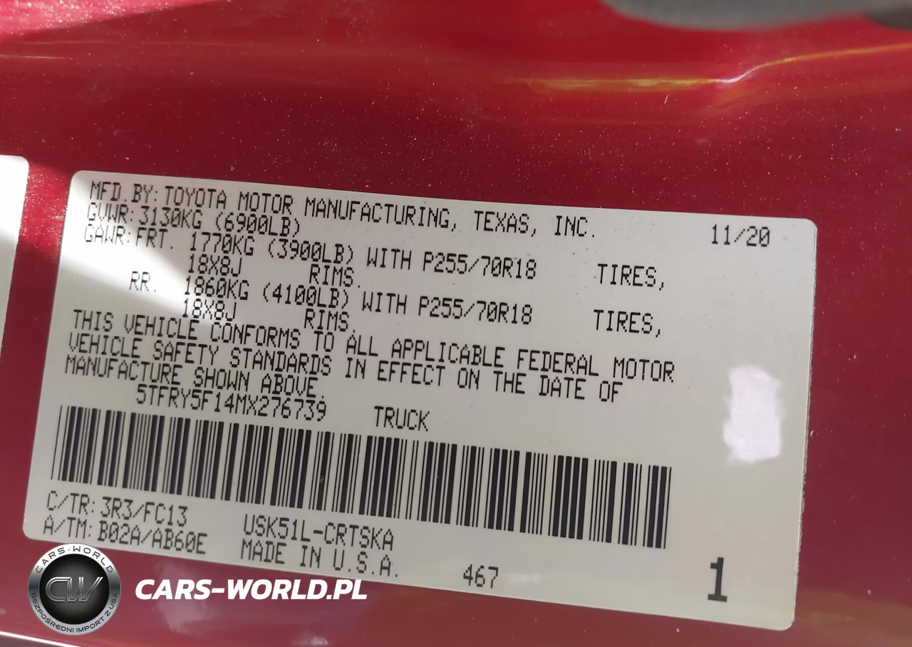 2021 Toyota Tundra Sr5 VIN:5TFRY5F14MX276739 - 9