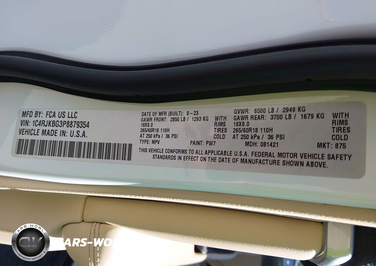 2023 Jeep Grand Cherokee L Limited 4X4 VIN:1C4RJKBG3P8879354 - 9