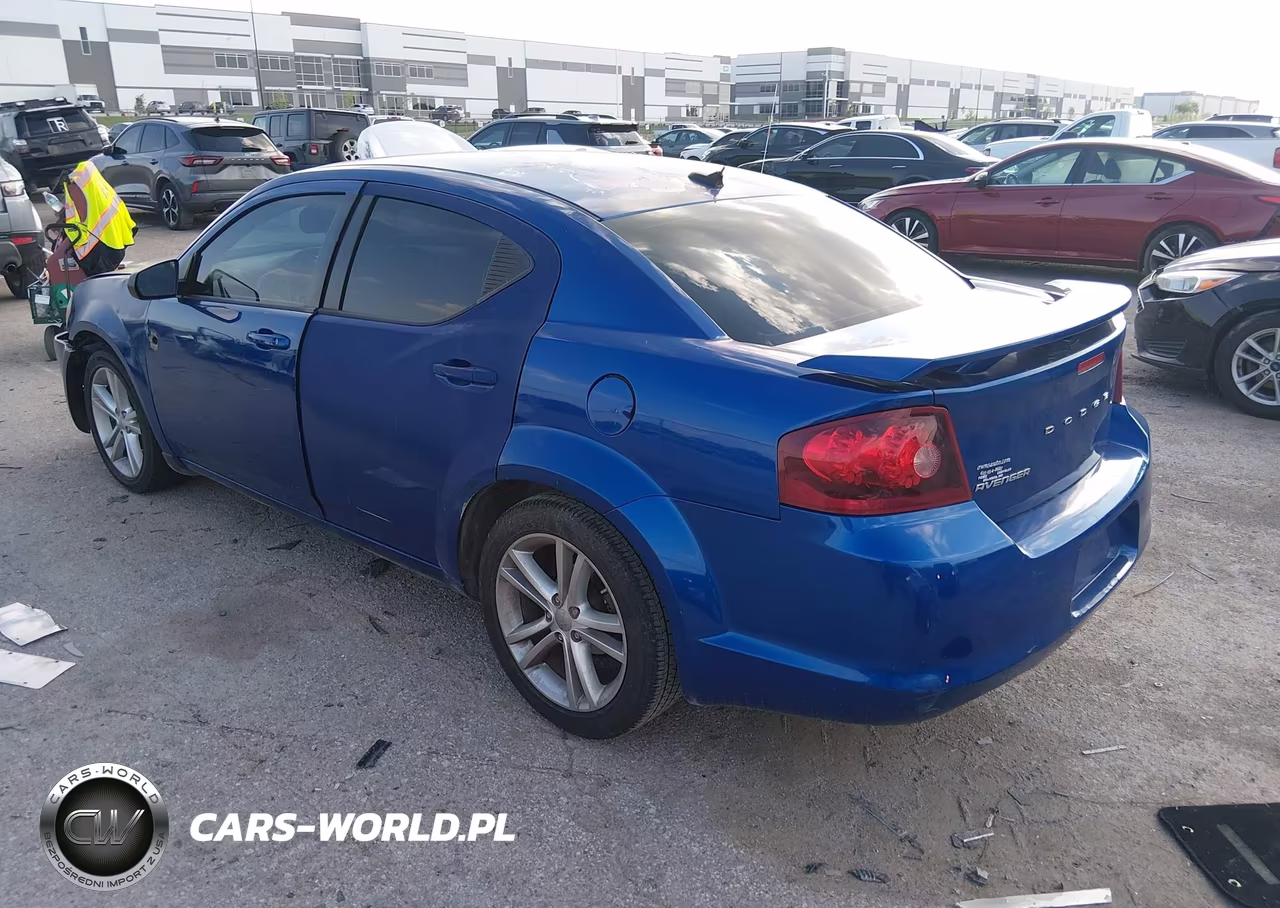 2014 Dodge Avenger Se VIN:1C3CDZAB4EN182497 - 3