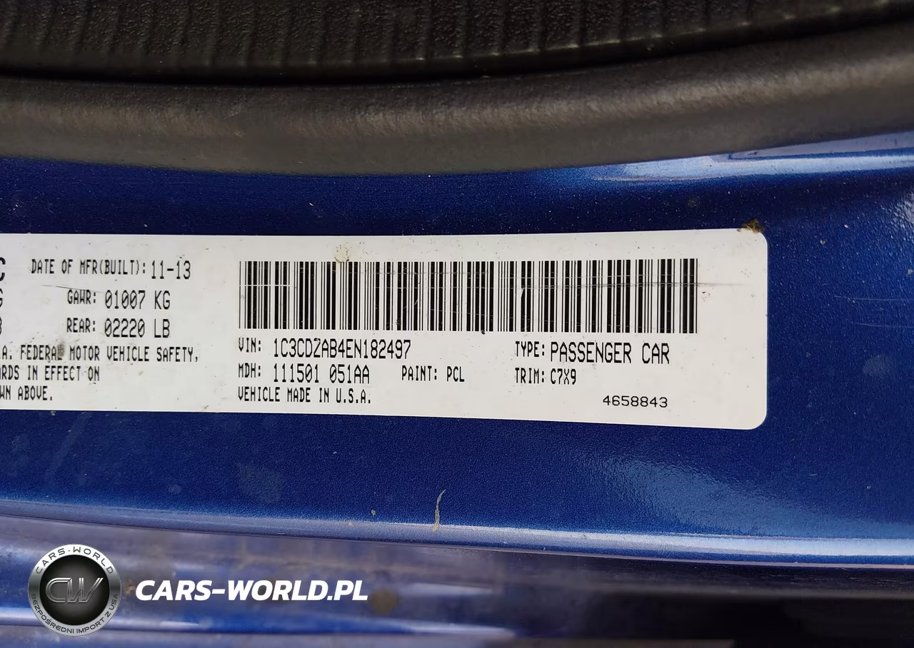 2014 Dodge Avenger Se VIN:1C3CDZAB4EN182497 - 9