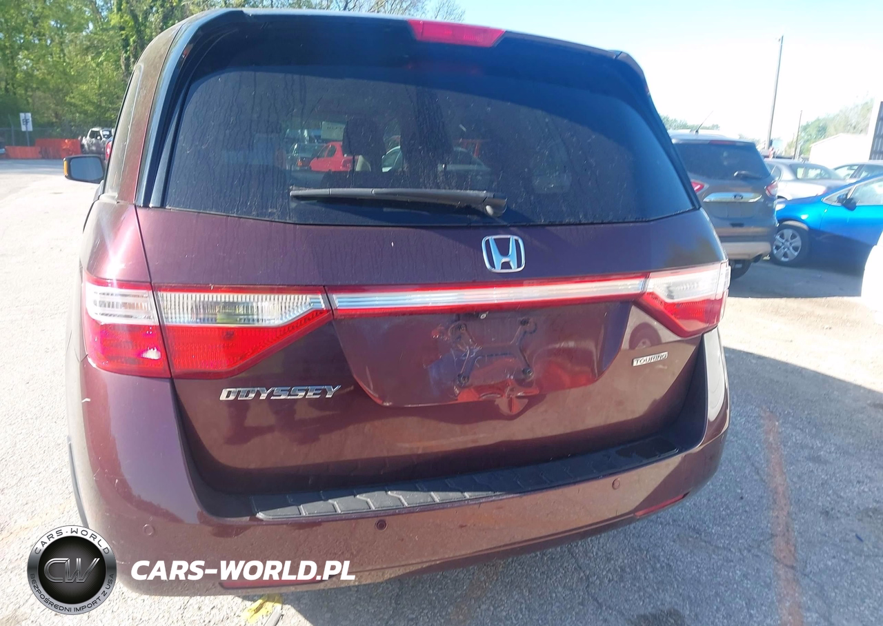2012 Honda Odyssey Touring-Touring Elite VIN:5FNRL5H91CB100077 - 17