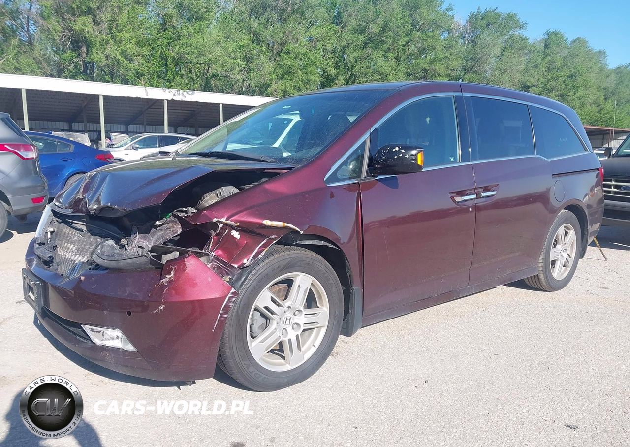 2012 Honda Odyssey Touring-Touring Elite VIN:5FNRL5H91CB100077 - 2