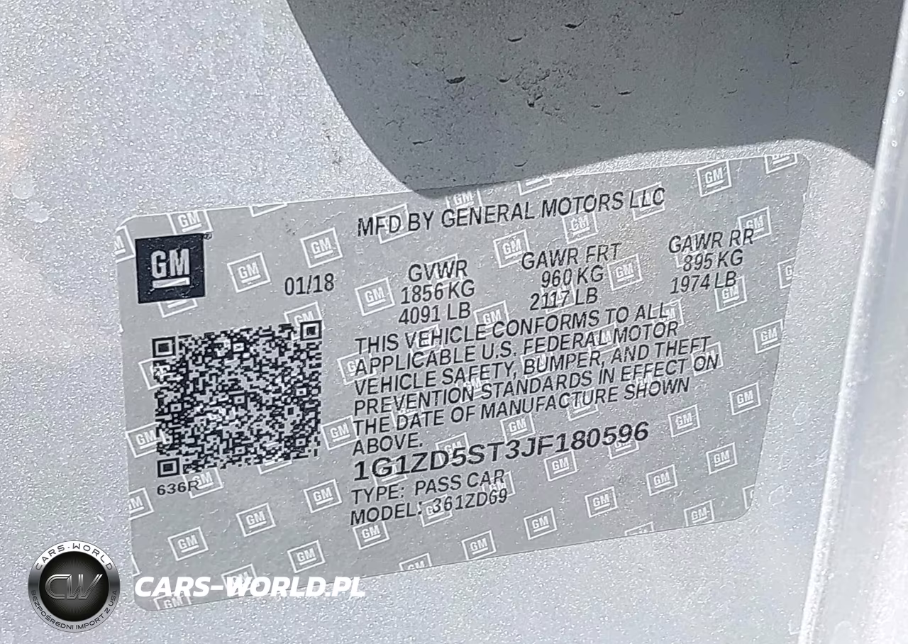 2018 Chevrolet Malibu Lt VIN:1G1ZD5ST3JF180596 - 9