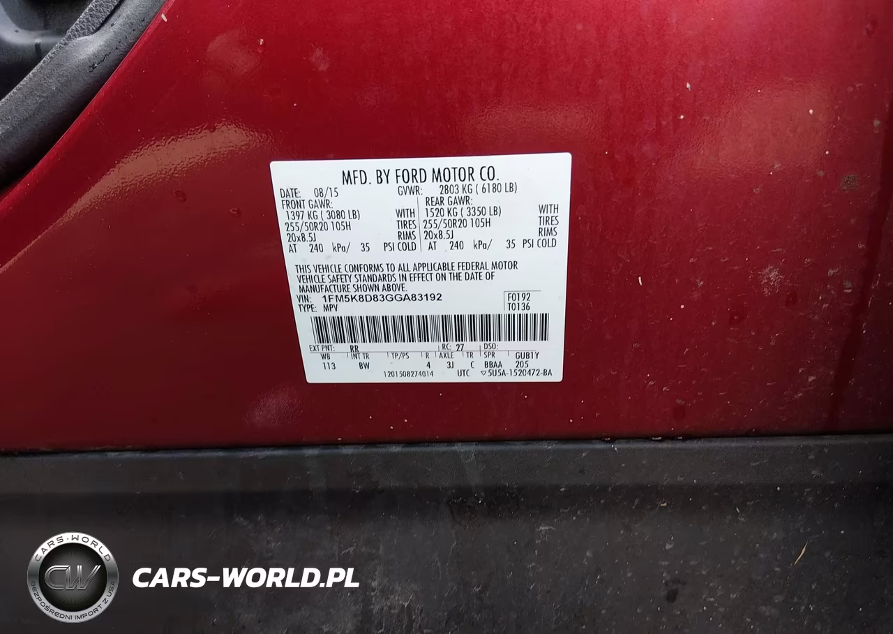 2016 Ford Explorer Xlt VIN:1FM5K8D83GGA83192 - 9