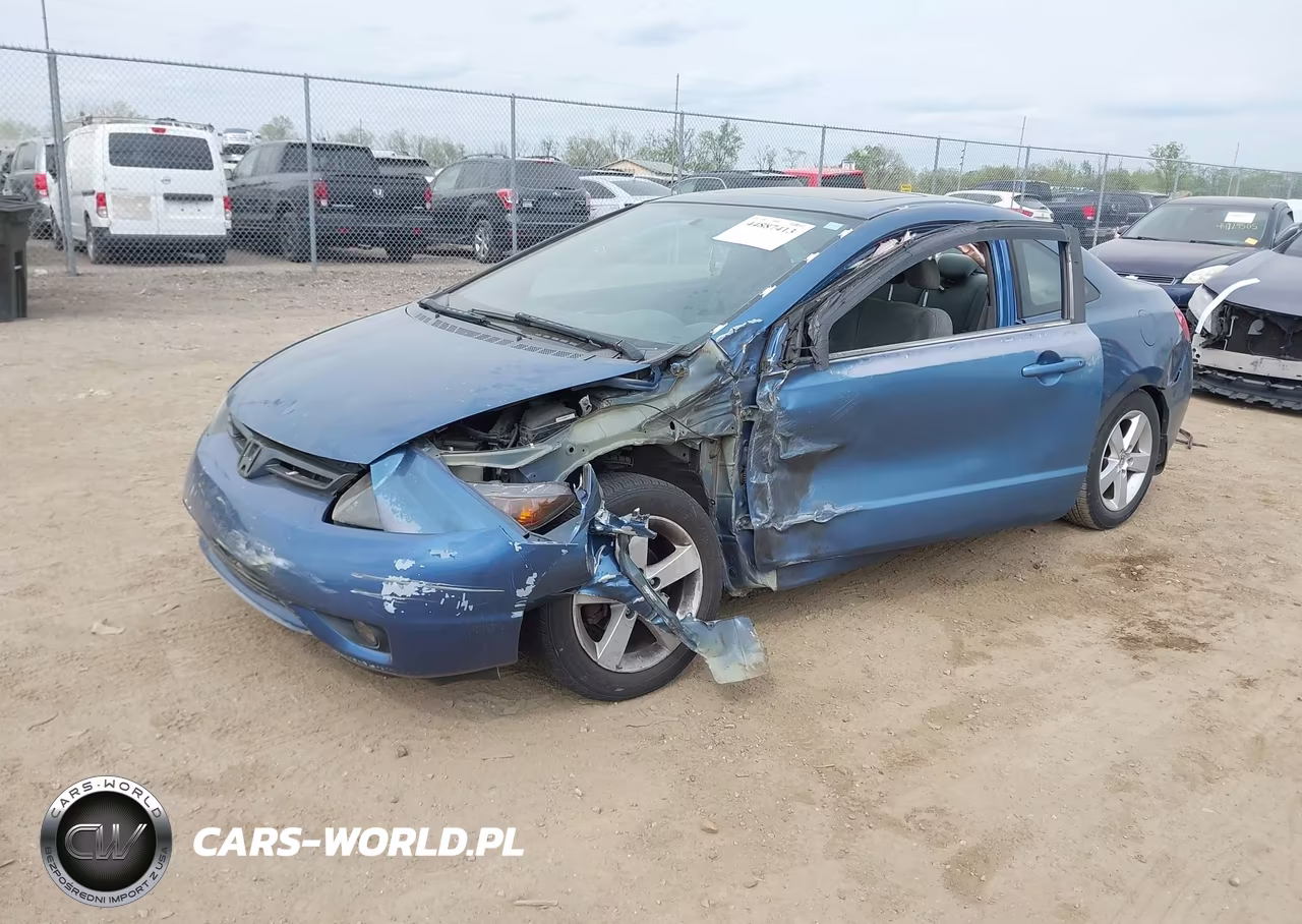 2006 Honda Civic Ex VIN:2HGFG12806H522244 - 2