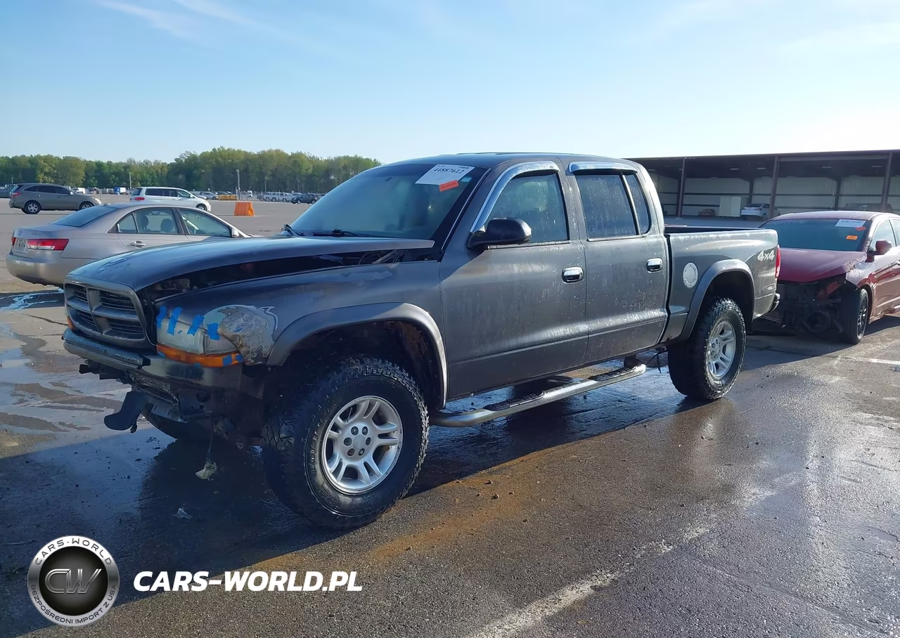 2003 Dodge Dakota Sport-Sxt VIN:1D7HG38X43S122585 - 2