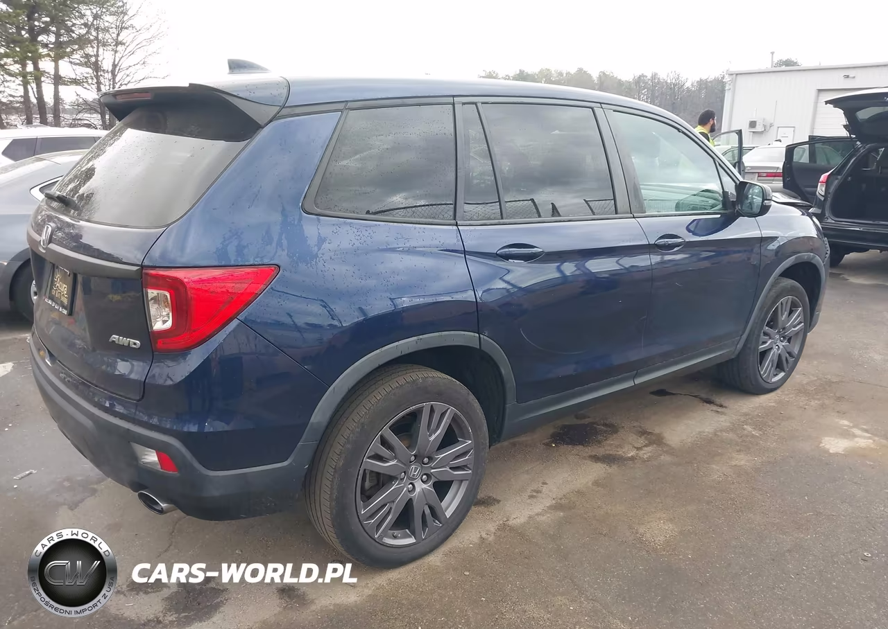 2019 Honda Passport Ex-L VIN:5FNYF8H57KB026972 - 4