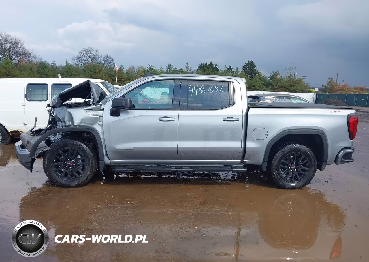 2024 GMC Sierra 1500 4Wd Short Box Elevation With 3Sb VIN:3GTUUCED7RG393099 - 15