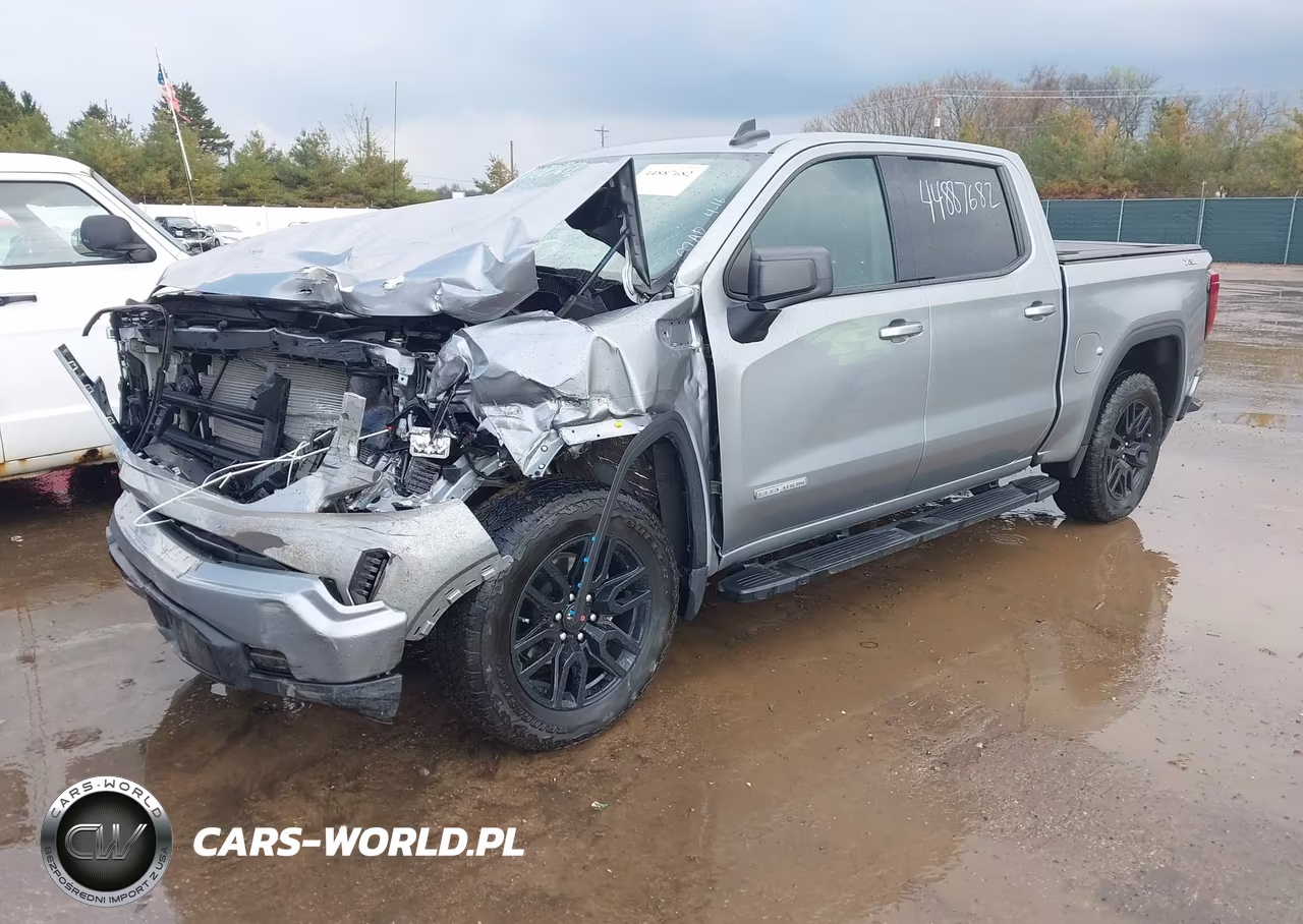 2024 GMC Sierra 1500 4Wd Short Box Elevation With 3Sb VIN:3GTUUCED7RG393099 - 2