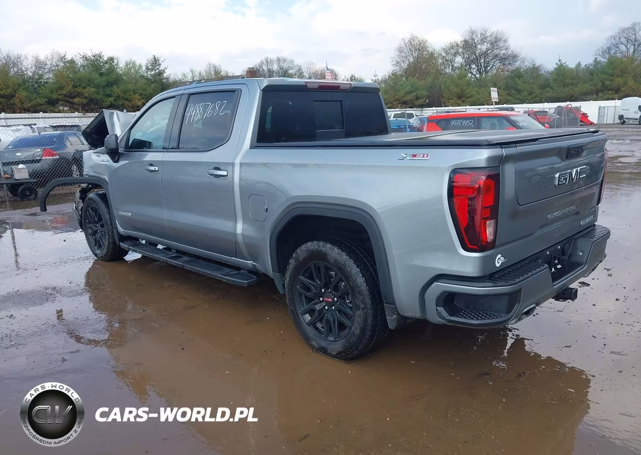 2024 GMC Sierra 1500 4Wd Short Box Elevation With 3Sb VIN:3GTUUCED7RG393099 - 3