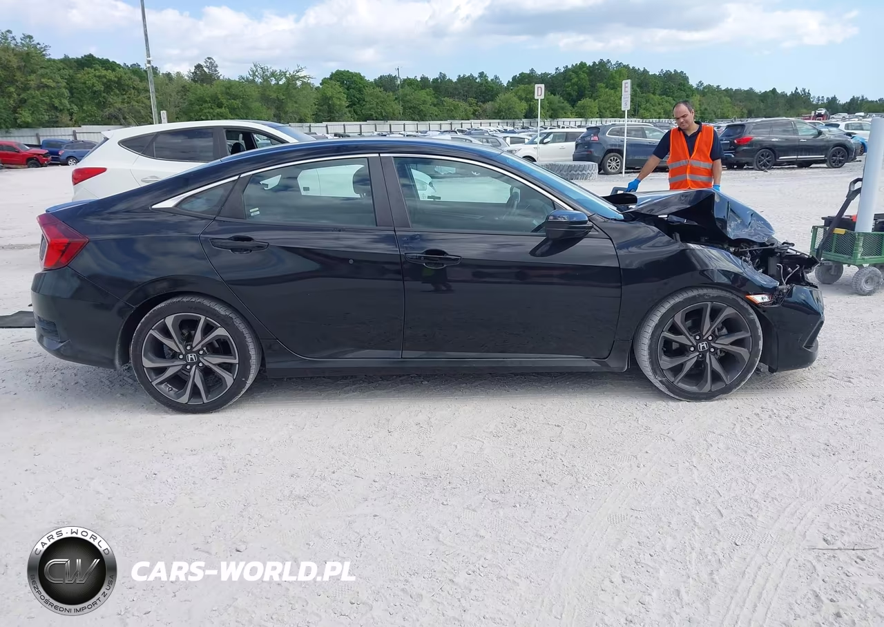 2019 Honda Civic Sport VIN:19XFC2F81KE038003 - 13