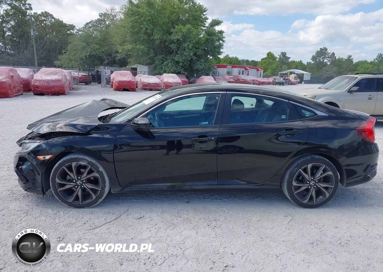 2019 Honda Civic Sport VIN:19XFC2F81KE038003 - 14