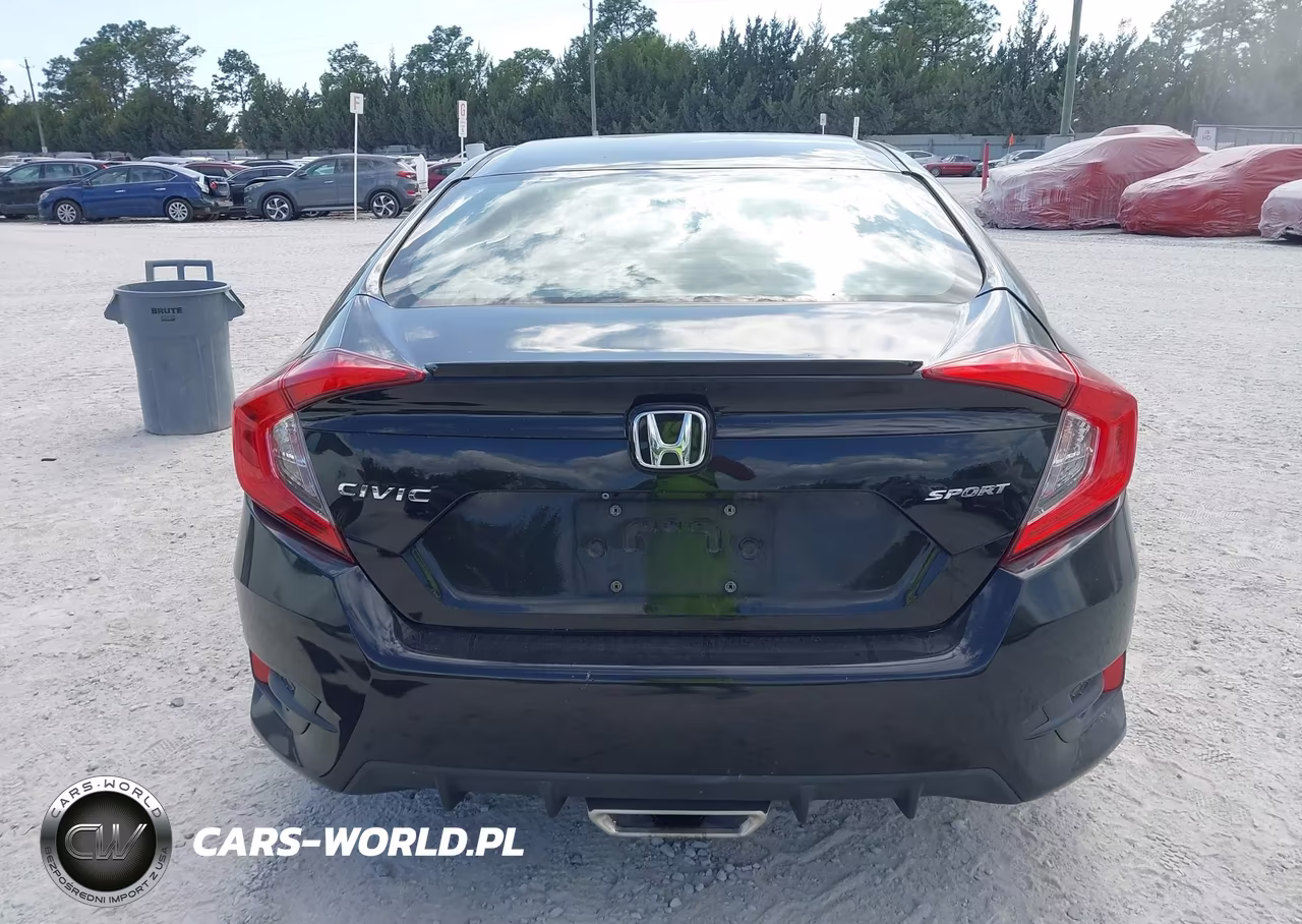 2019 Honda Civic Sport VIN:19XFC2F81KE038003 - 16