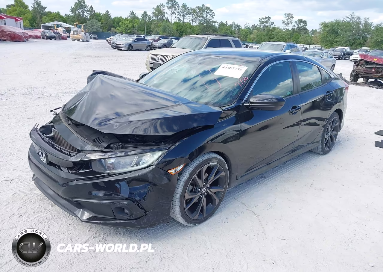 2019 Honda Civic Sport VIN:19XFC2F81KE038003 - 2