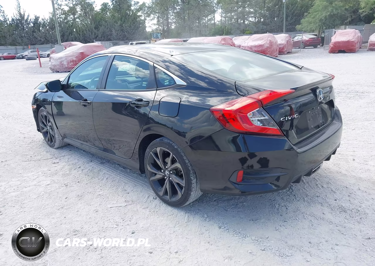 2019 Honda Civic Sport VIN:19XFC2F81KE038003 - 3