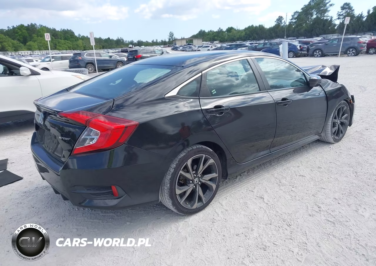 2019 Honda Civic Sport VIN:19XFC2F81KE038003 - 4
