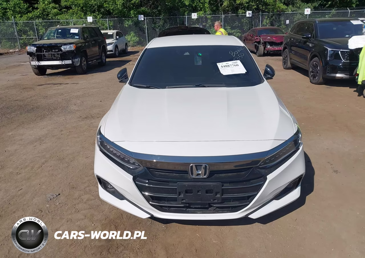 2022 Honda Accord Sport VIN:1HGCV1F34NA018350 - 6