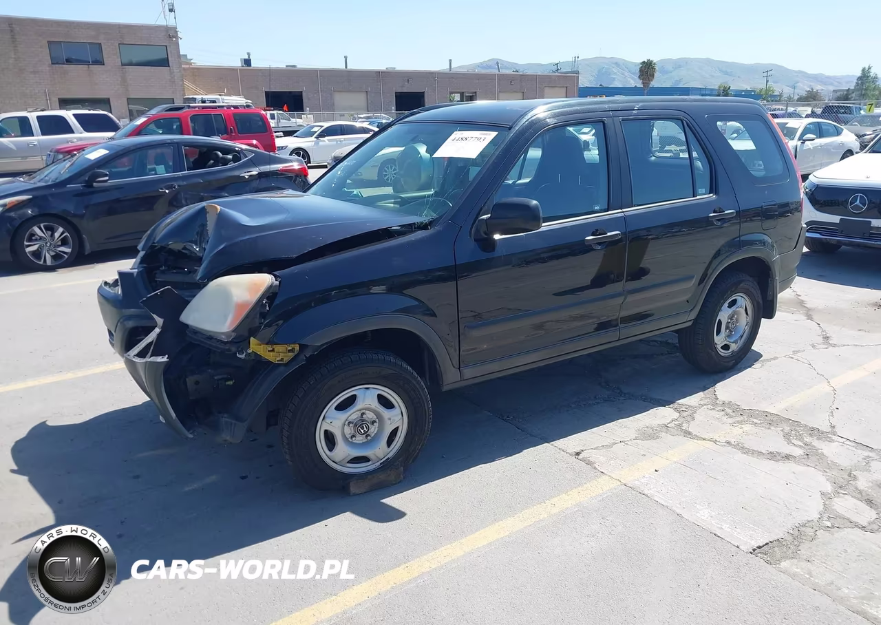 2004 Honda Cr-V Lx VIN:JHLRD78504C057598 - 2