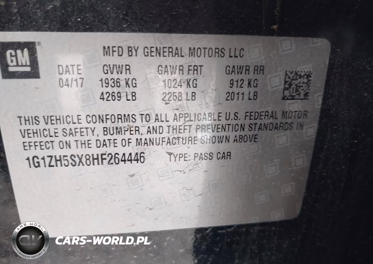2017 Chevrolet Malibu Premier VIN:1G1ZH5SX8HF264446 - 9