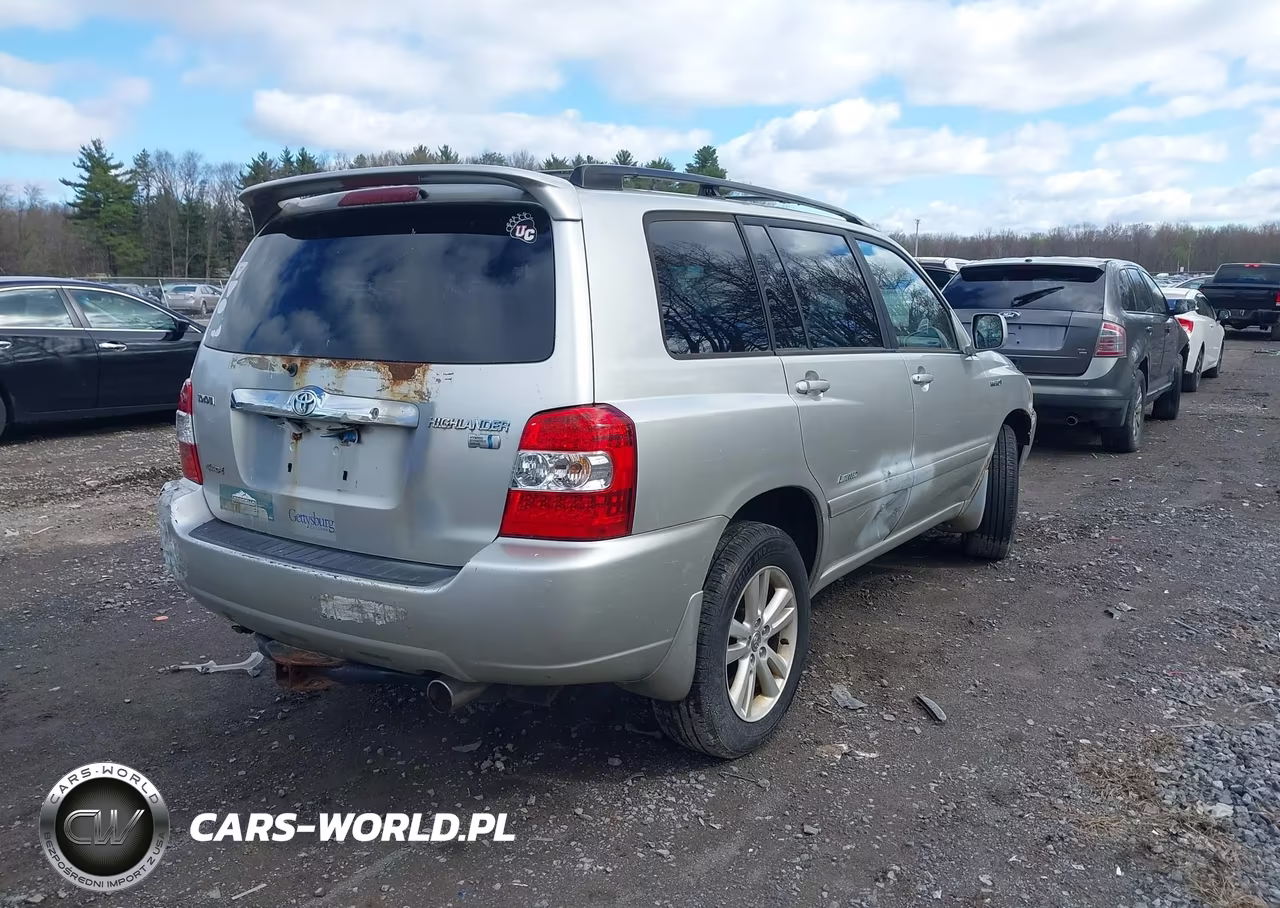 2007 Toyota Highlander Hybrid Limited V6 VIN:JTEEW21A070036705 - 4