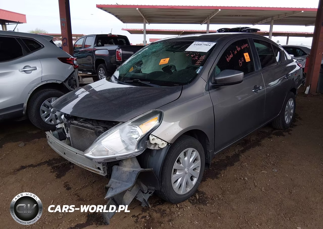 2017 Nissan Versa 1.6 Sv VIN:3N1CN7AP5HL817937 - 2