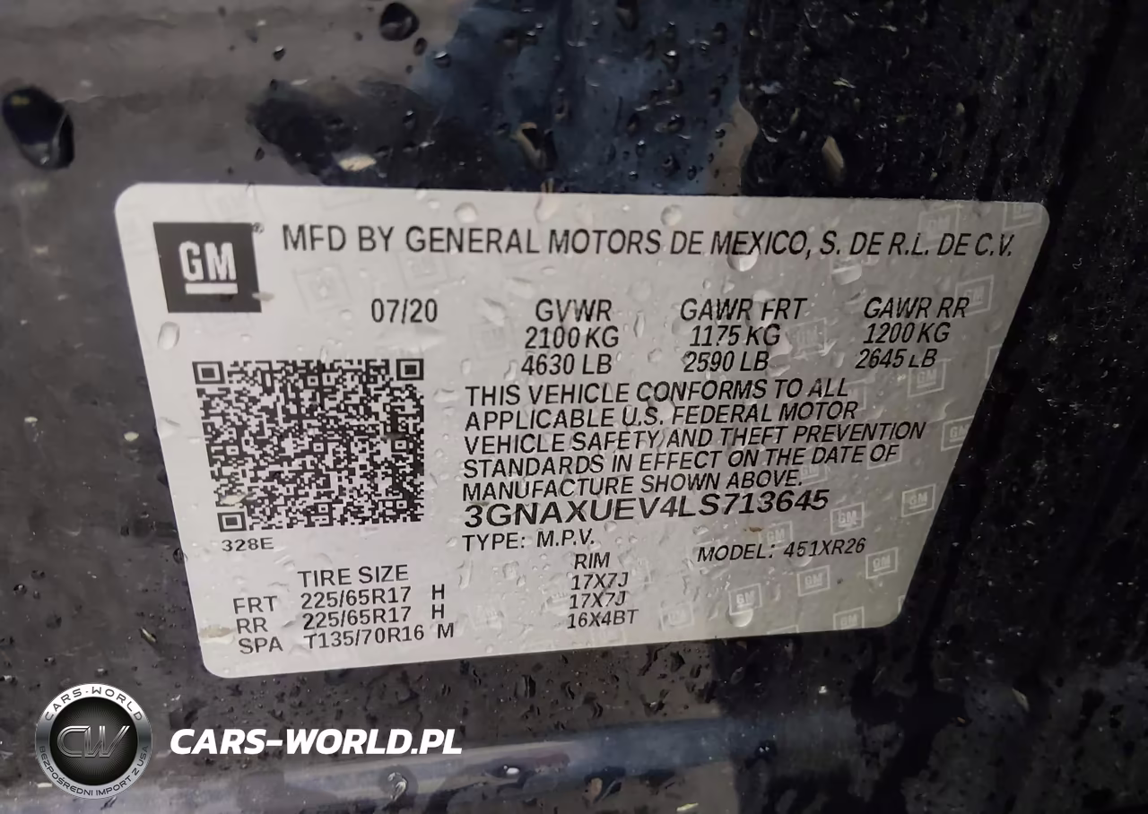 2020 Chevrolet Equinox Awd Lt 1.5L Turbo VIN:3GNAXUEV4LS713645 - 9