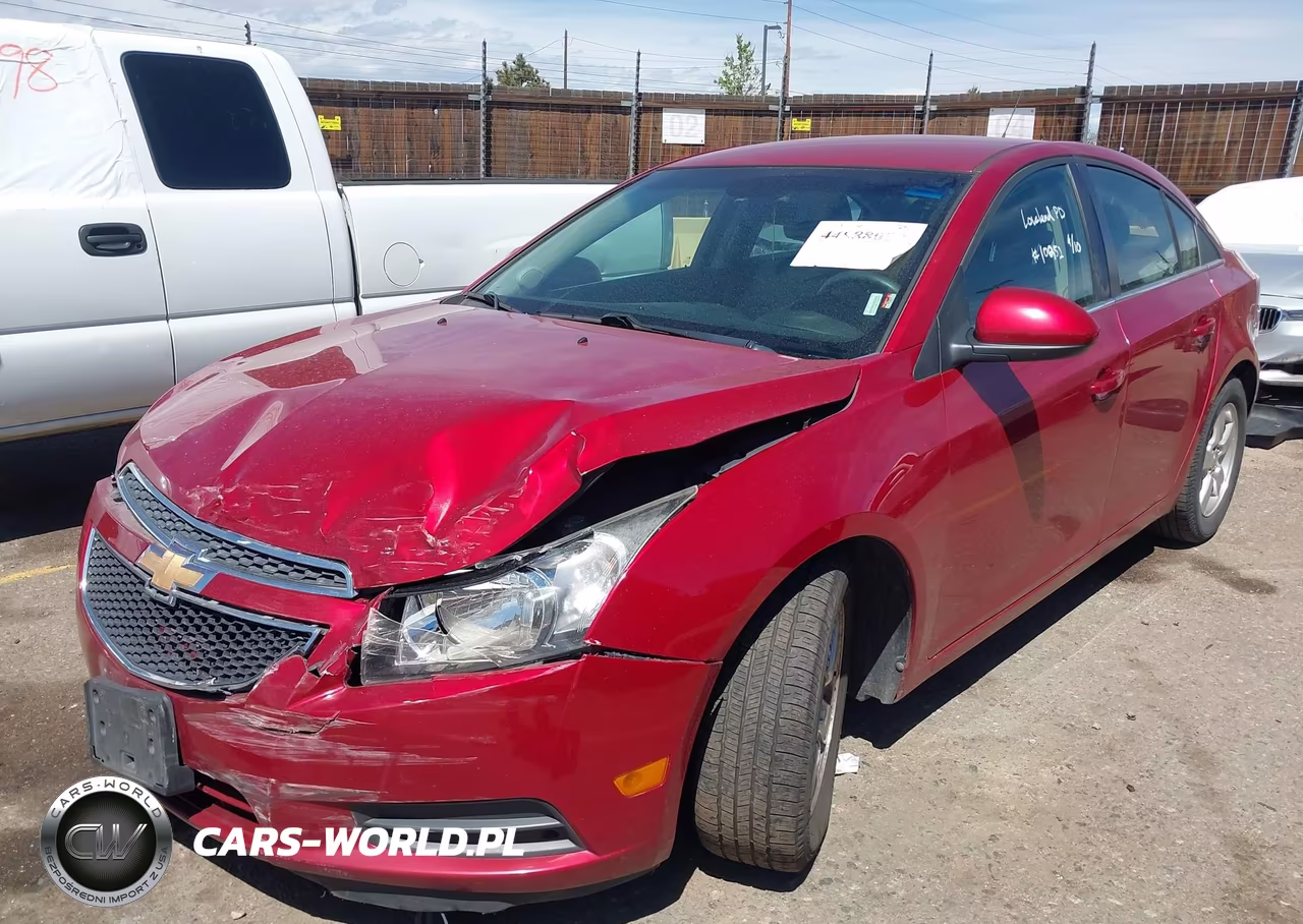 2011 Chevrolet Cruze Lt VIN:1G1PE5S97B7250637 - 2