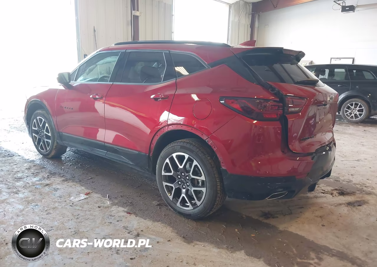 2025 Chevrolet Blazer Awd Rs VIN:3GNKBKRSXSS269905 - 3