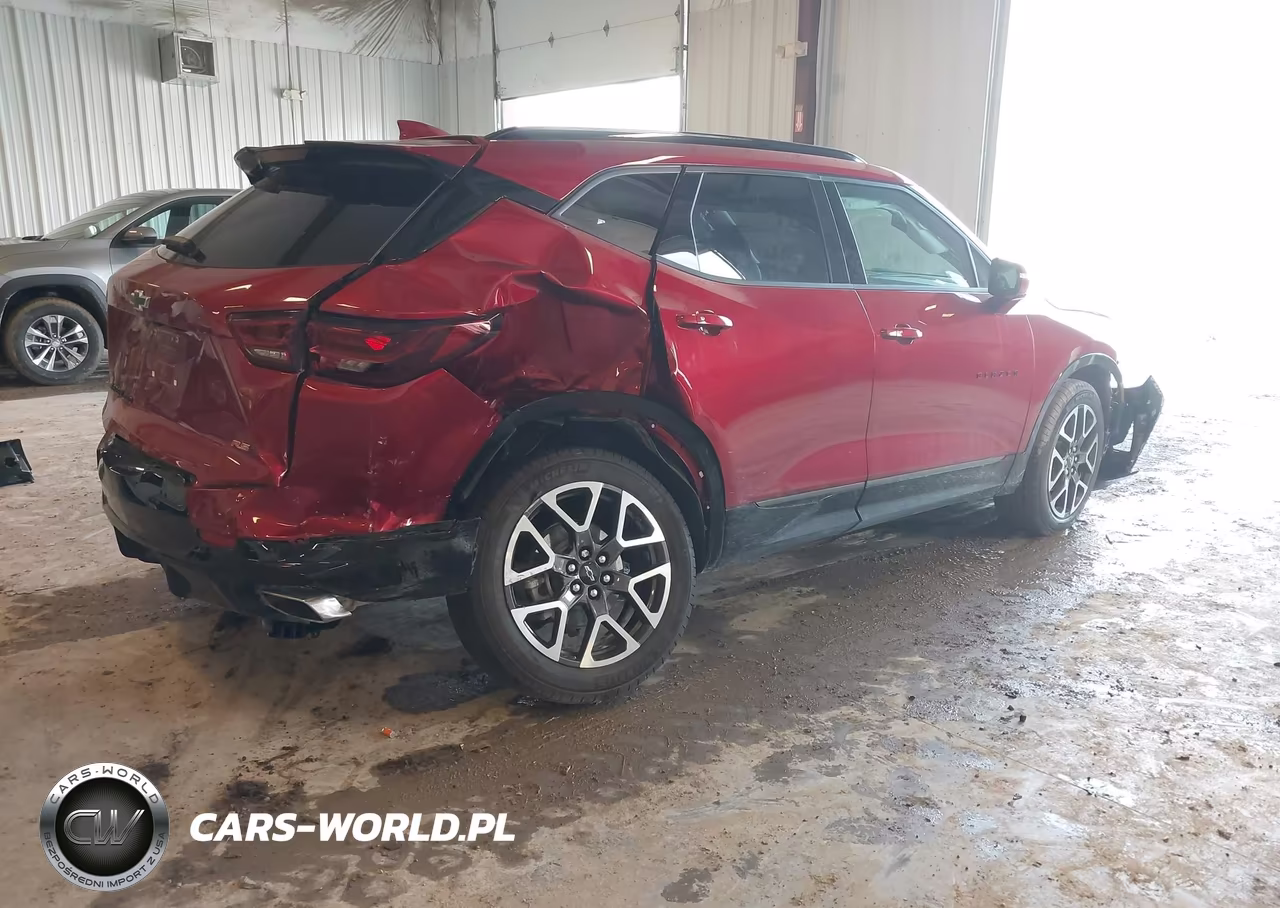 2025 Chevrolet Blazer Awd Rs VIN:3GNKBKRSXSS269905 - 4