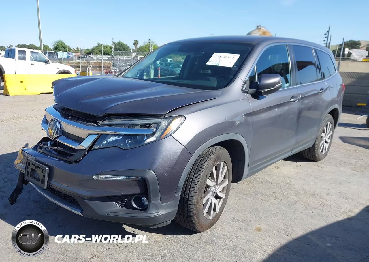 2020 Honda Pilot 2Wd Ex-L VIN:5FNYF5H52LB017211 - 2
