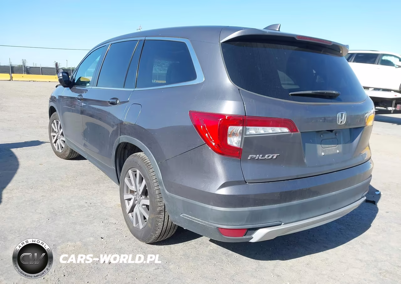 2020 Honda Pilot 2Wd Ex-L VIN:5FNYF5H52LB017211 - 3