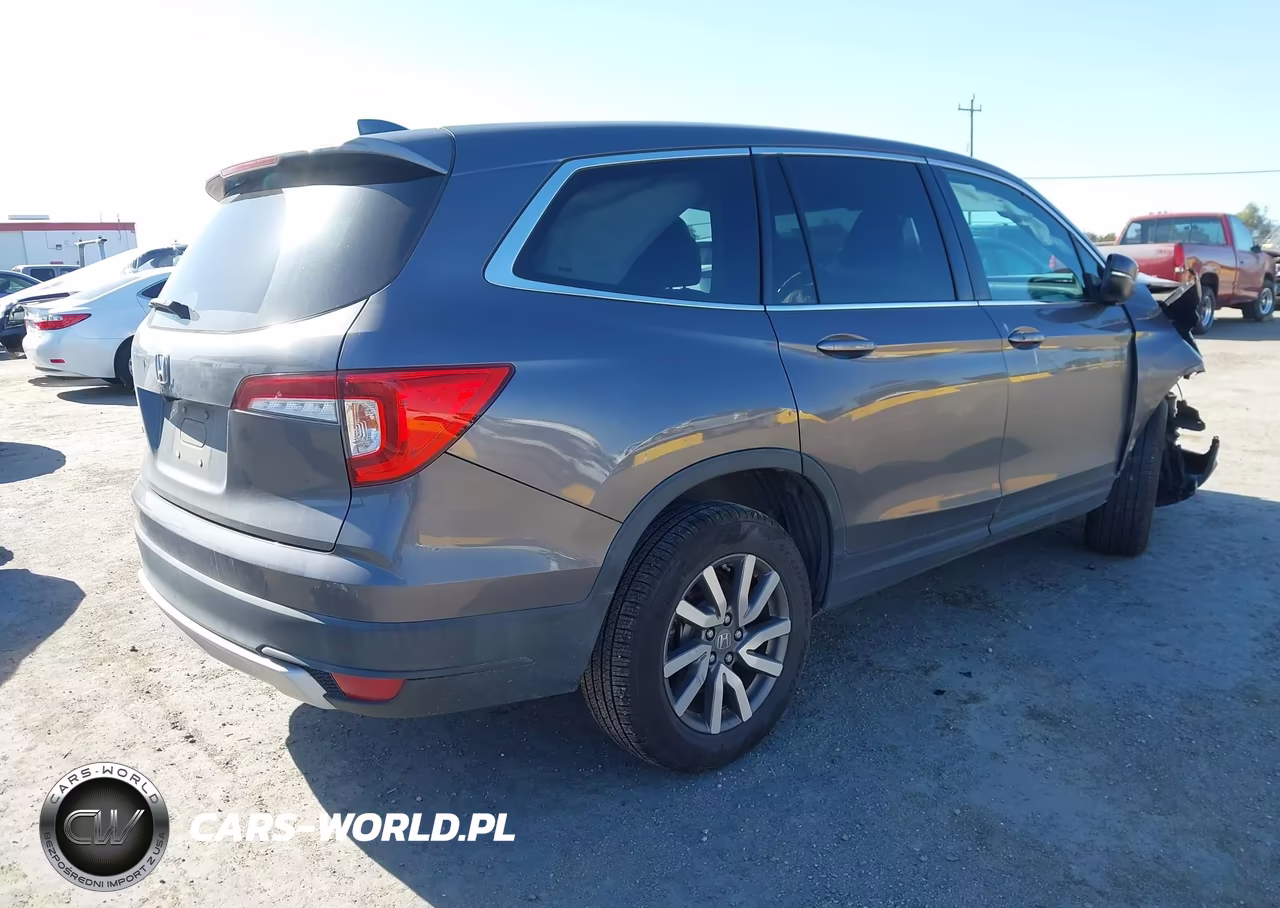 2020 Honda Pilot 2Wd Ex-L VIN:5FNYF5H52LB017211 - 4