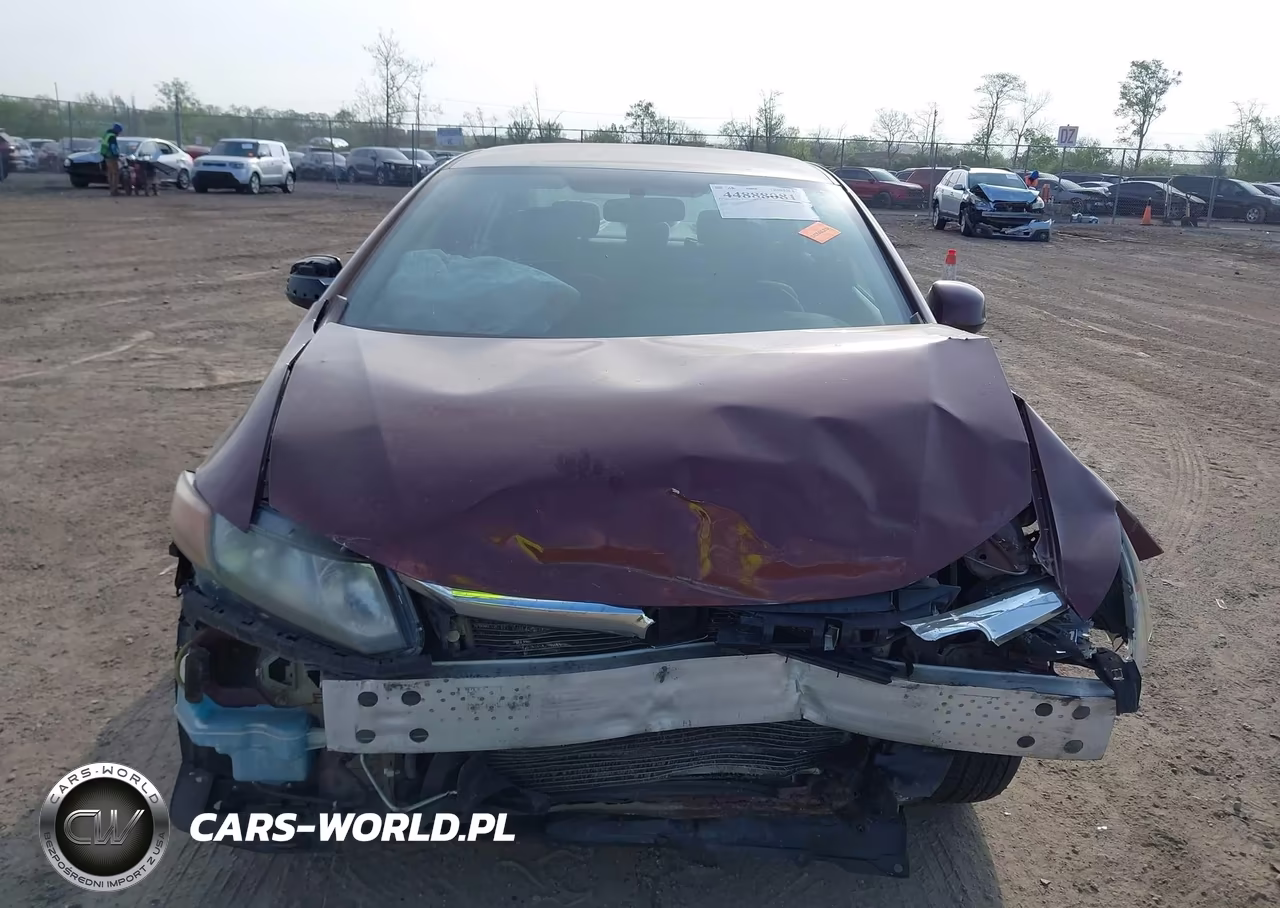 2012 Honda Civic Lx VIN:19XFB2F50CE095724 - 12