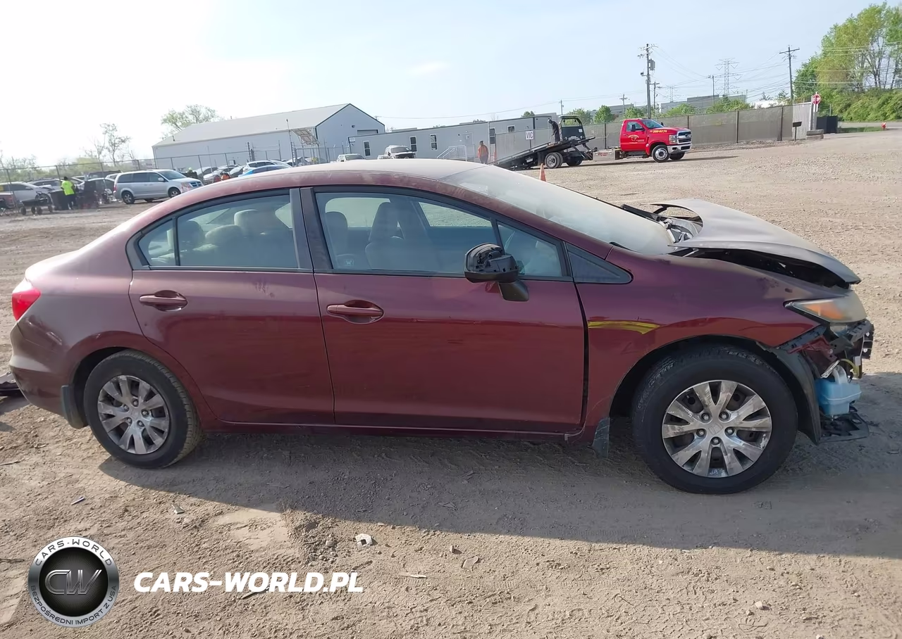 2012 Honda Civic Lx VIN:19XFB2F50CE095724 - 13