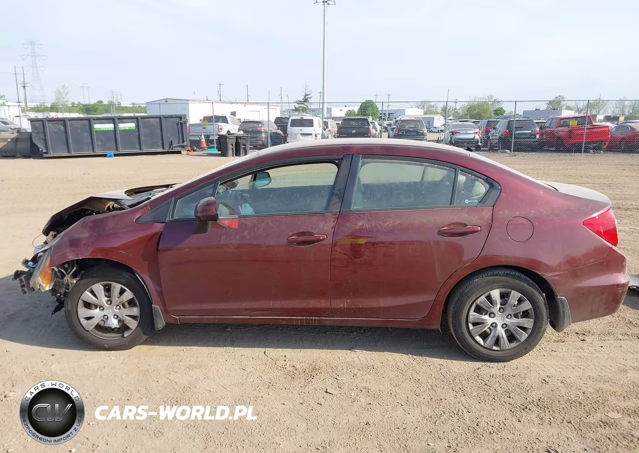 2012 Honda Civic Lx VIN:19XFB2F50CE095724 - 14