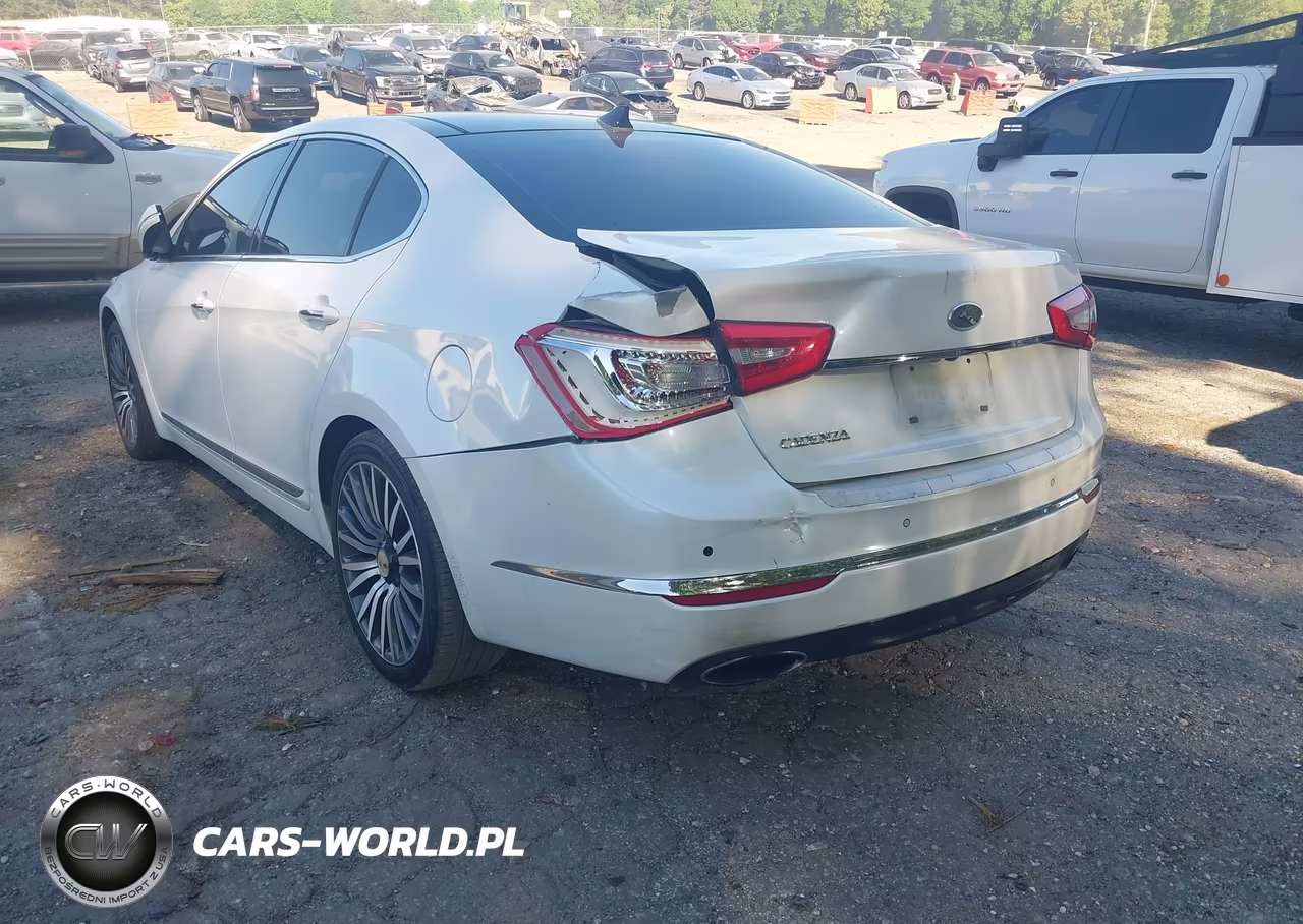 2014 Kia Cadenza Premium VIN:KNALN4D75E5129372 - 3