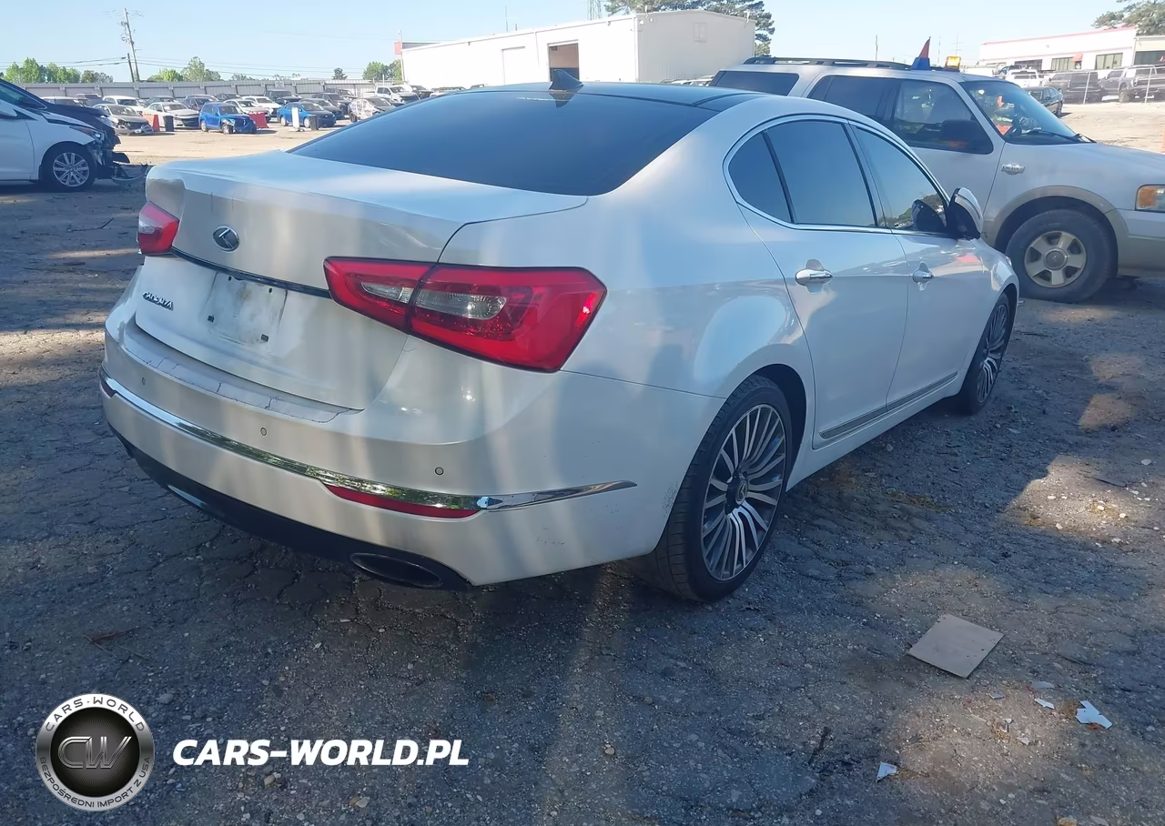 2014 Kia Cadenza Premium VIN:KNALN4D75E5129372 - 4