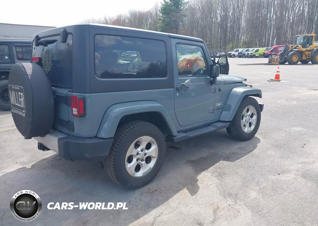 2014 Jeep Wrangler Sahara VIN:1C4GJWBG6EL314427 - 4