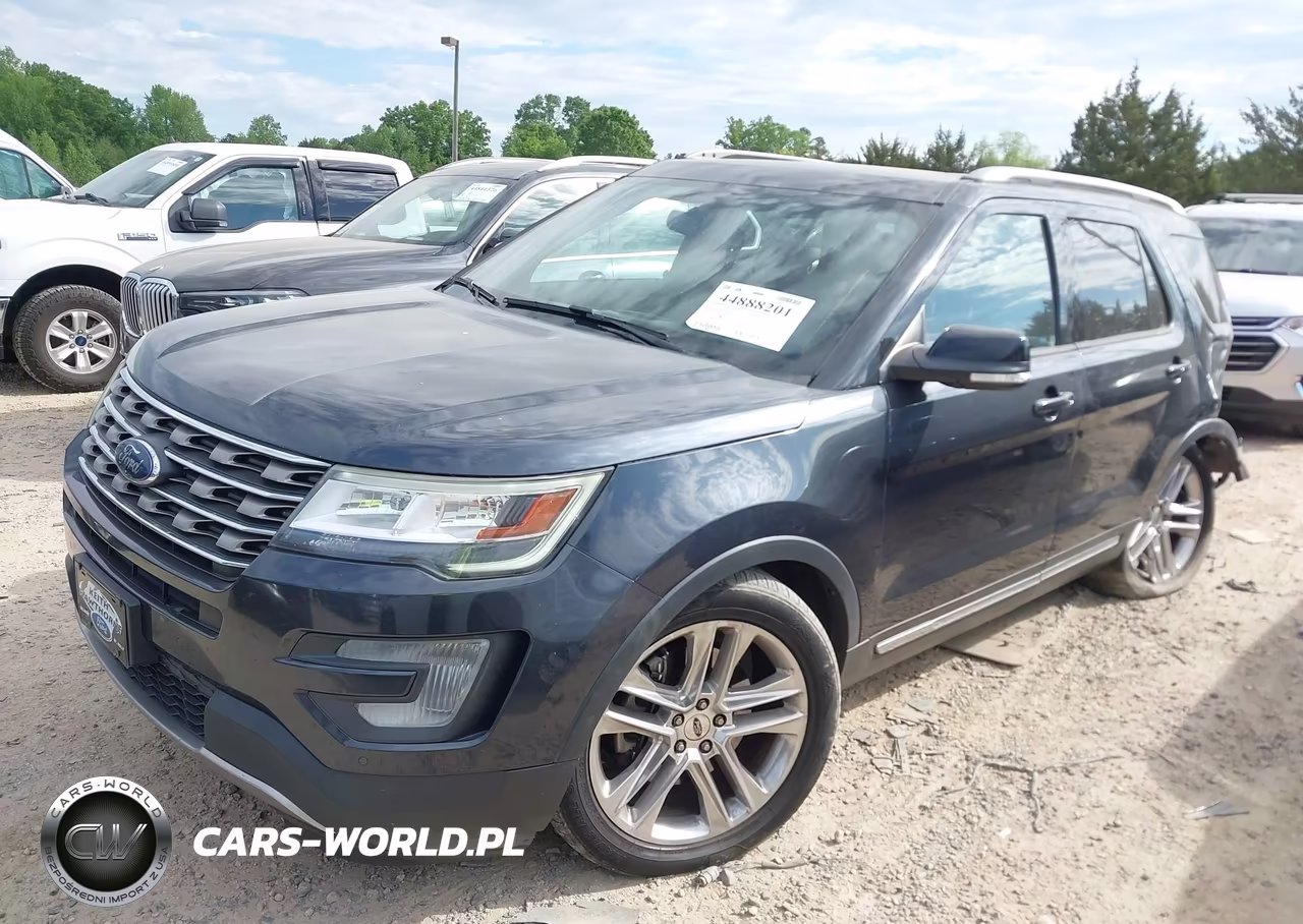 2017 Ford Explorer Xlt VIN:1FM5K7D88HGC02592 - 2