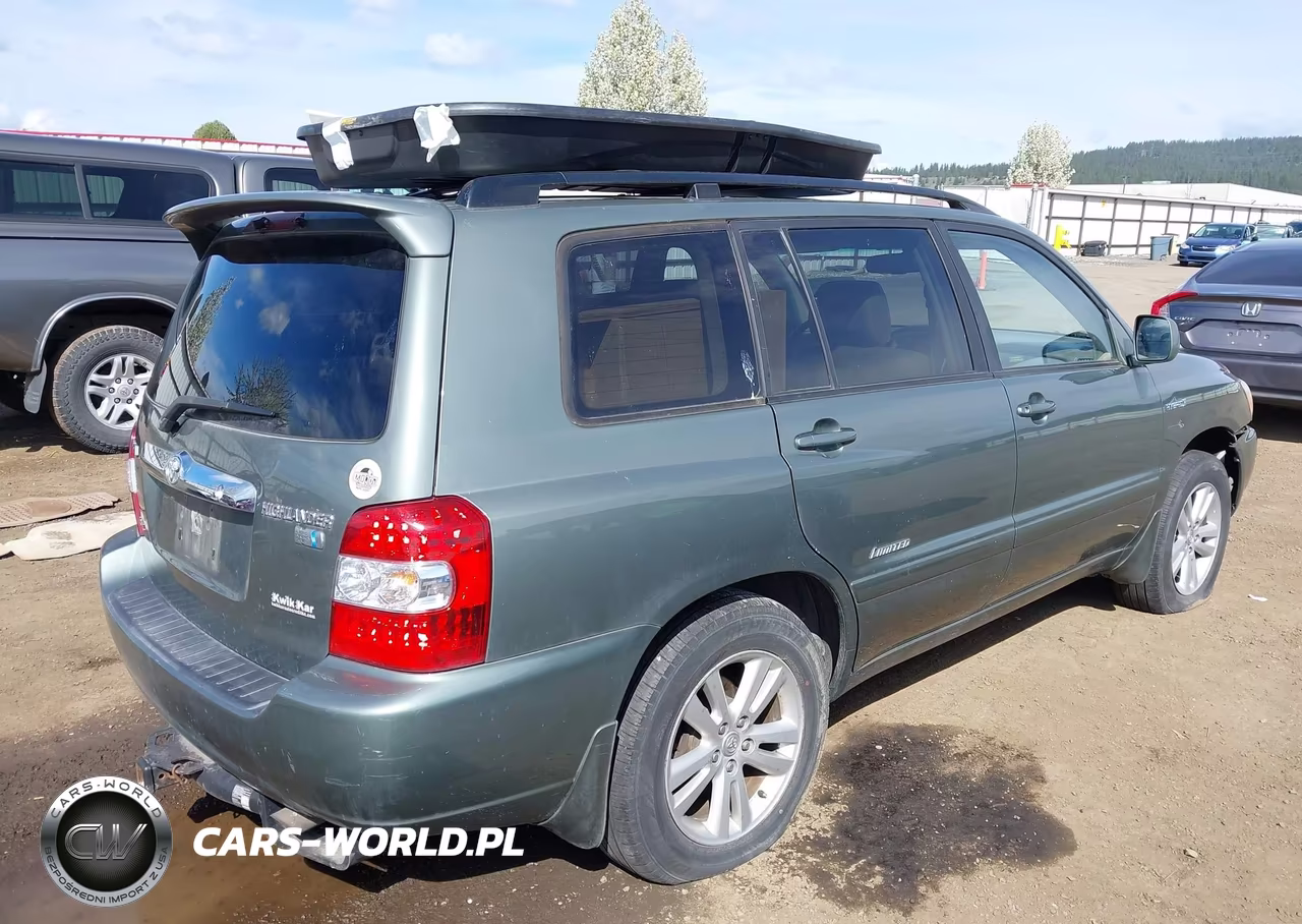 2007 Toyota Highlander Hybrid Limited V6 VIN:JTEEW21A070048126 - 4