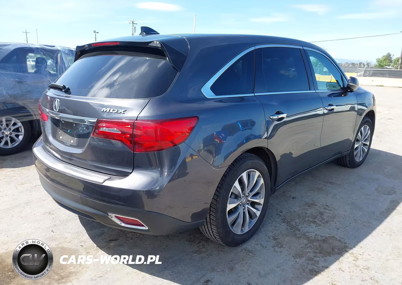 2014 Acura Mdx Technology Pkg W-Entertainment Pkg VIN:5FRYD3H65EB001699 - 4