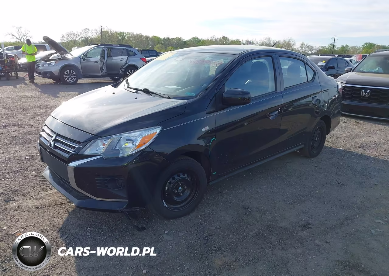 2022 Mitsubishi Mirage G4 Es VIN:ML32FUFJXNHF03743 - 2